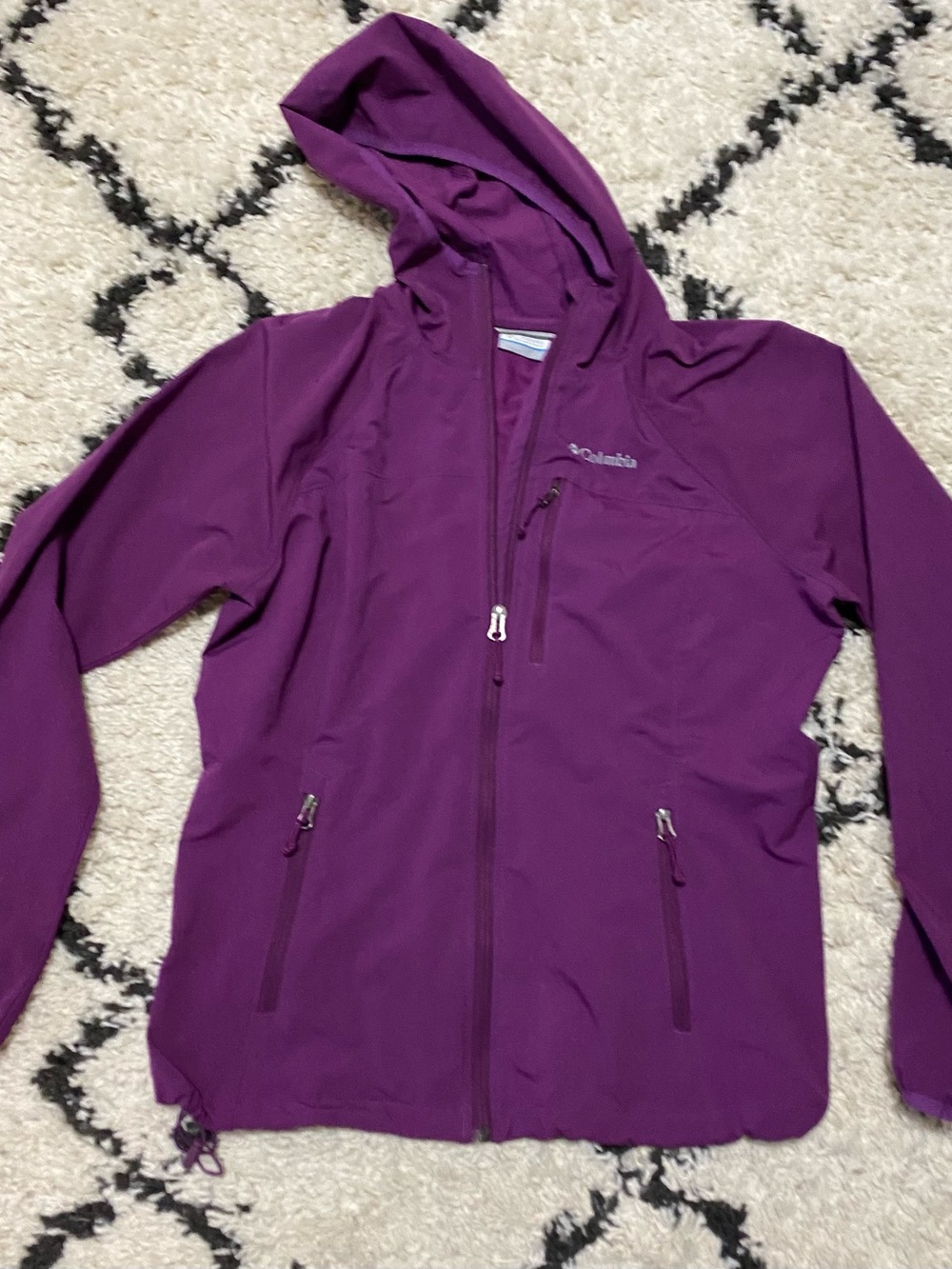 Columbia Women's Sweet As Softshell Hooded Jacket size L